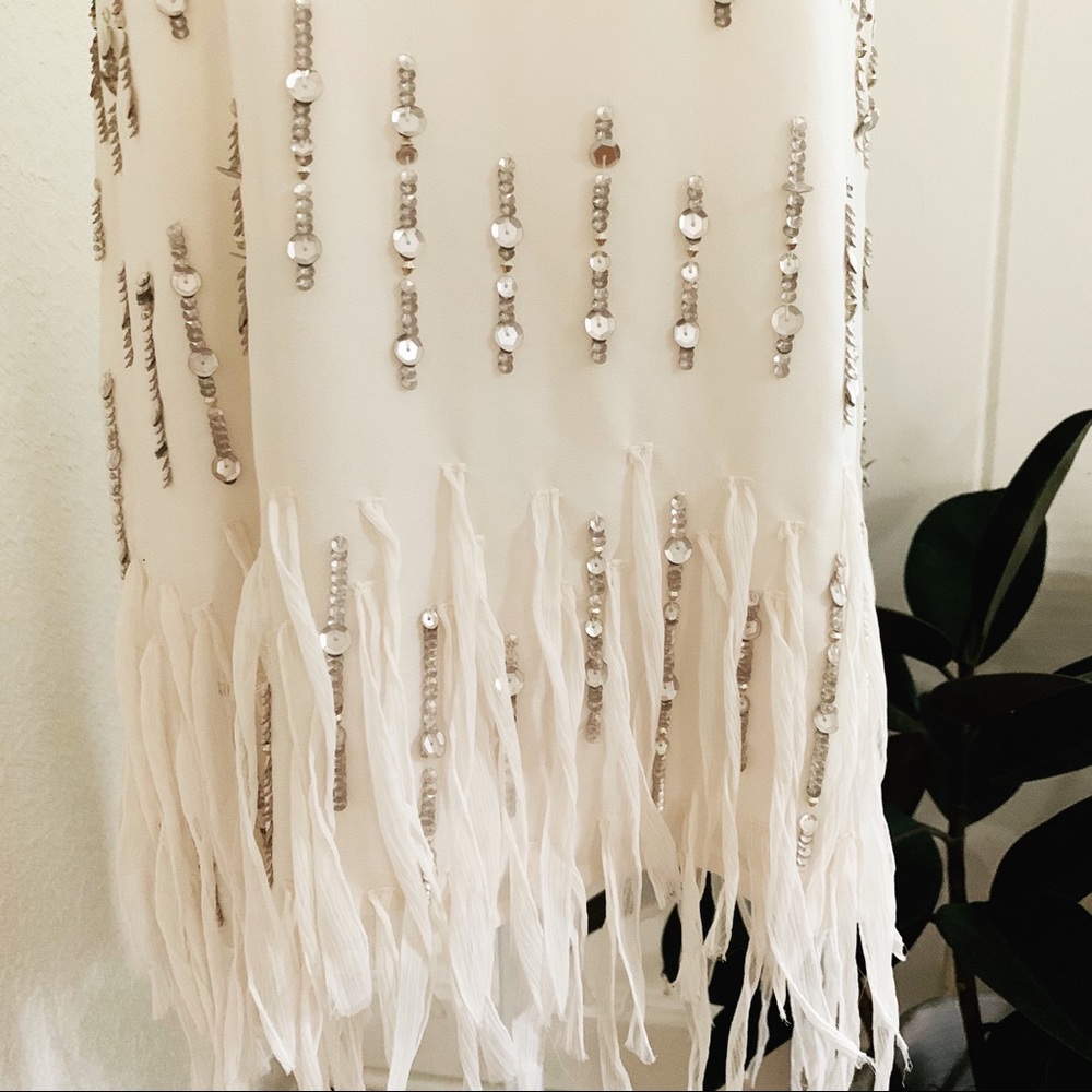 Fringe Racerback Dress - Picture 3 of 4